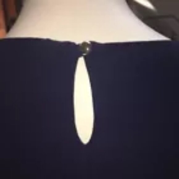 Tobi knee length dress in navy ❤️ - Picture 7 of 9